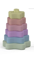 Load image into Gallery viewer, Silicone stacker toys