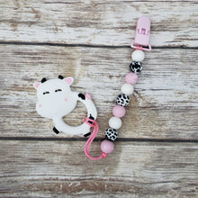 Load image into Gallery viewer, Strawberry Milk Paci + Teether Combo and Freezer Teether